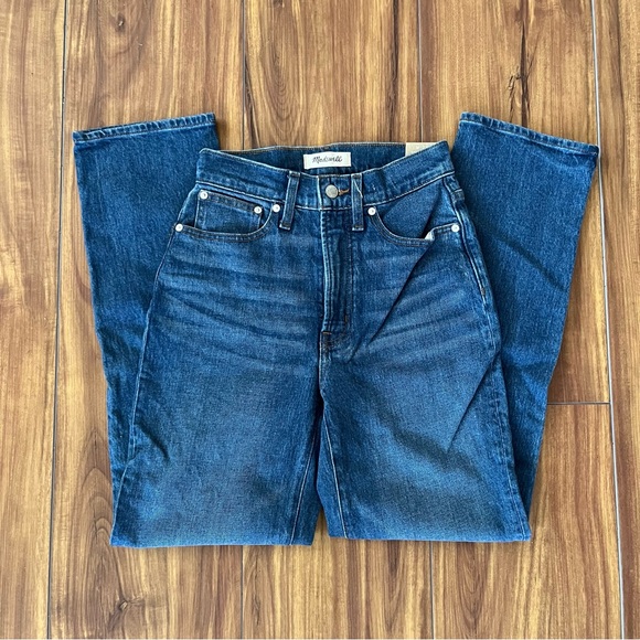 Madewell Perfect Vintage Straight Jean - Picture 1 of 4